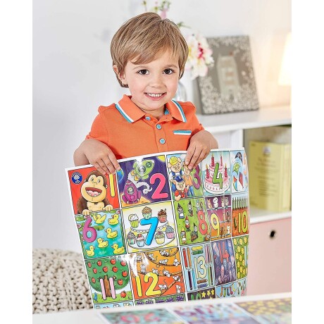 Puzzle Didactico Infantil Orchard Toys Numeros Y Cantidades Puzzle Didactico Infantil Orchard Toys Numeros Y Cantidades