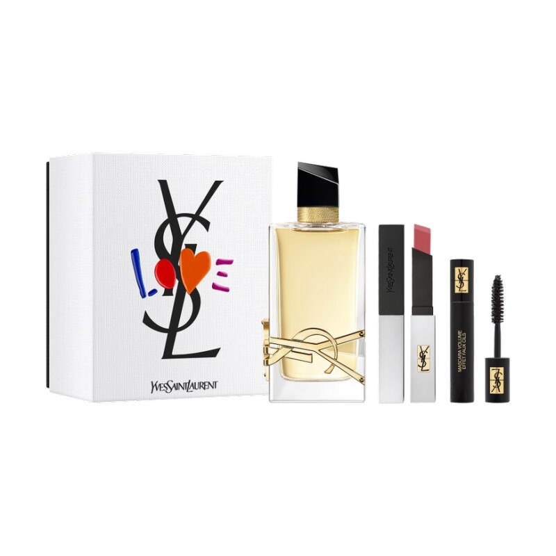 Perfume Ysl Libre Edp 90ml+labial+mini Masc. Pestañas Perfume Ysl Libre Edp 90ml+labial+mini Masc. Pestañas