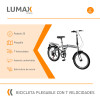 Bicicleta Plegable Rodado 20 Shimano Parrilla Olive