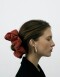 Skunzies Lisas Maxi Scrunchie Burgundy - Rojo Burdeaux