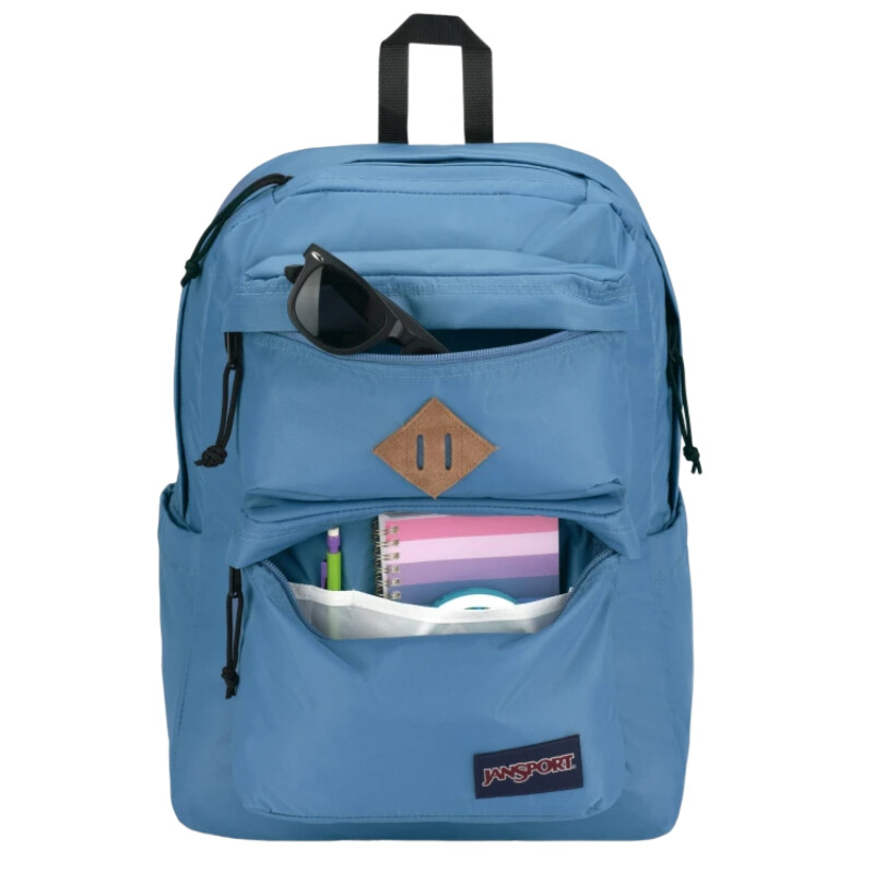 Mochila Jansport Double - Celeste Mochila Jansport Double - Celeste