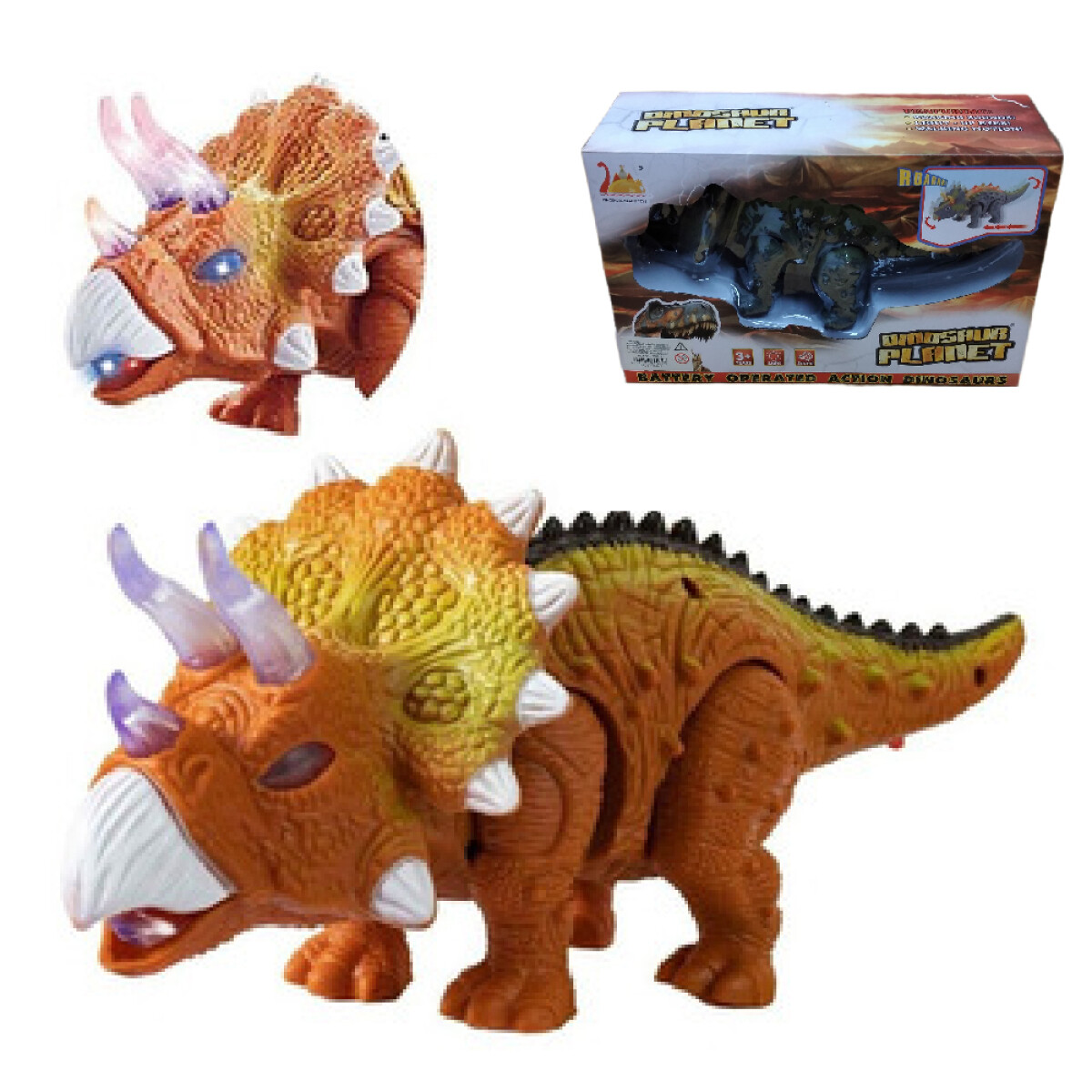 Dino Triceratops Planet 