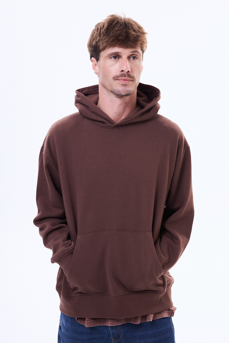 Buzo de felpa Curitiva - Marrón 