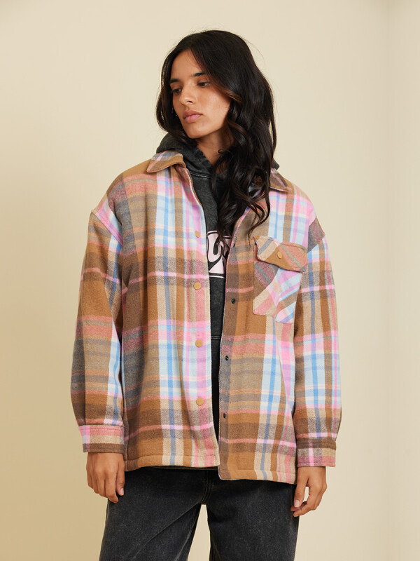 CAMISA ENYA RUSTY Camel