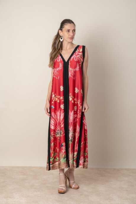 VESTIDO ALBA Coral