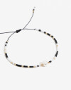 Pulseras Flexibles Canutillos Pulsera Con Beads - Combinacion Multicolor