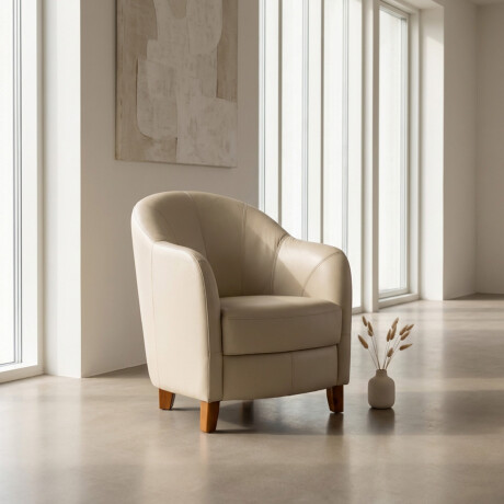 Butaca Gap - Cuero Básico Arena - (Preventa)