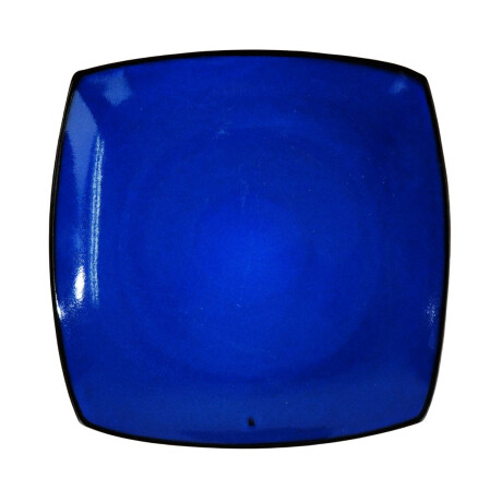 Plato cudrado llano de ceramica Plato cudrado llano de ceramica