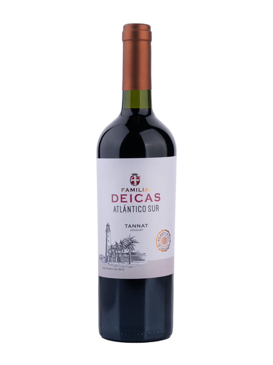 Vino Familia Deicas Atlántico Sur Tannat 750 ml Vino Familia Deicas Atlántico Sur Tannat 750 ml