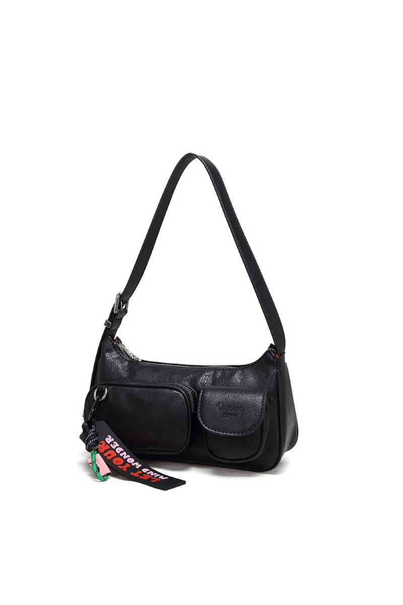 Cartera Bandolera Las Oreiro - Negro 