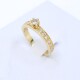 Anillo En Oro 18K Amarillo Con Brillantes Anillo En Oro 18K Amarillo Con Brillantes