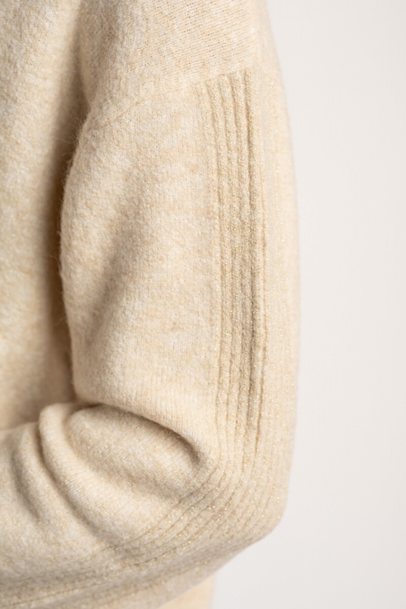 Polera Beige Melange