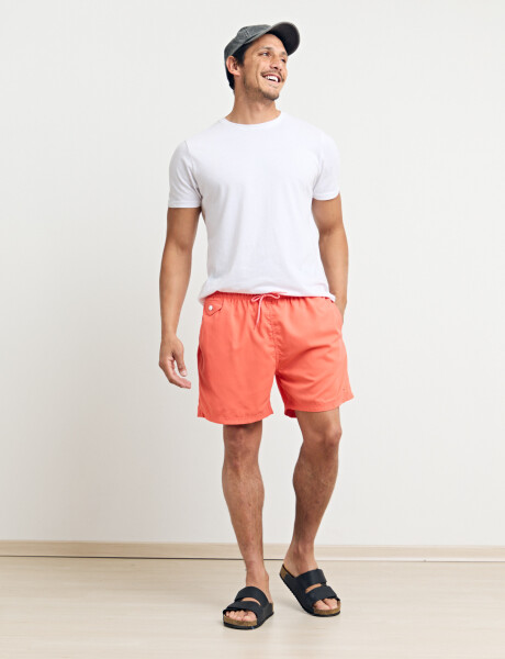 450625 SHORT HARRINGTON LABEL Naranja