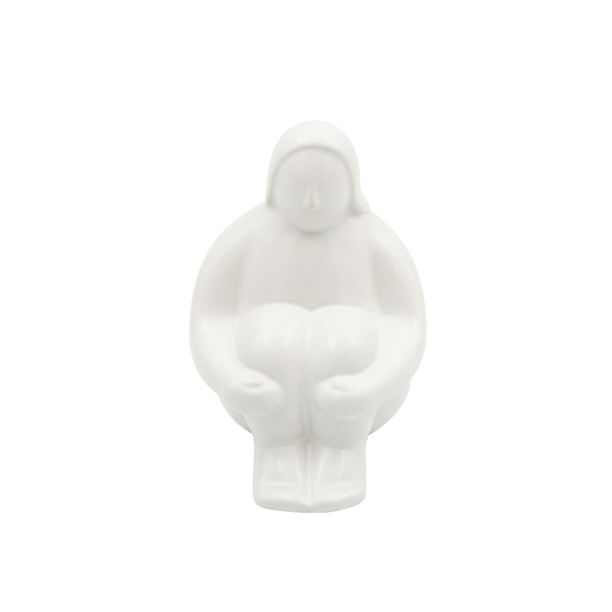 FIG CERAMICA MUJER BLANCA 14X18CM 
