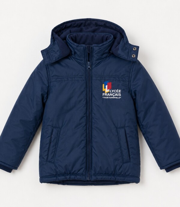Campera Nylon Liceo Francés Navy
