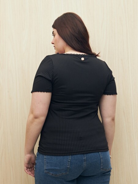 T-SHIRT ALLIE TOBIAS NEGRO