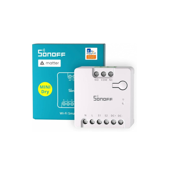 Interruptor intelig. matter mini-d contacto seco SO0108