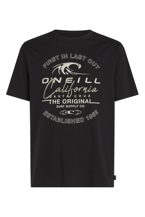 Remera O'Neill Cali Wave Negra