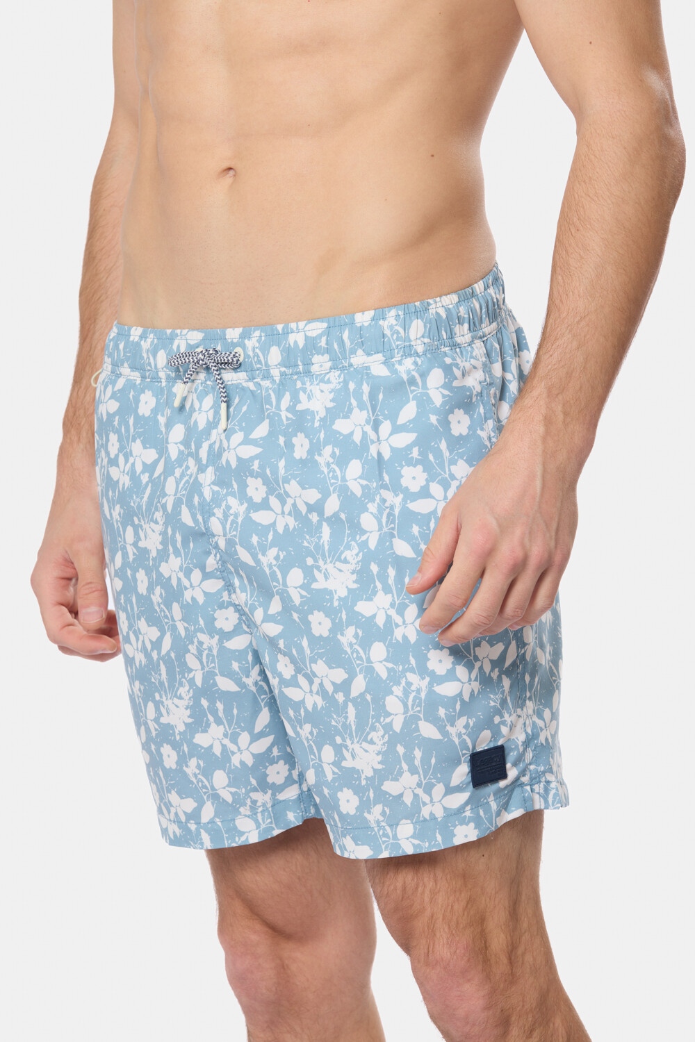 SHORT DE BAÑO ESTAMPADO Denim