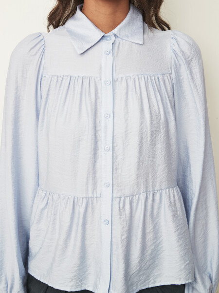 CAMISA FRELI CELESTE