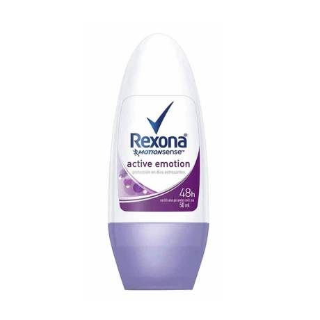 Desodorante REXONA Women Active Emotion Roll On 50ml Desodorante REXONA Women Active Emotion Roll On 50ml