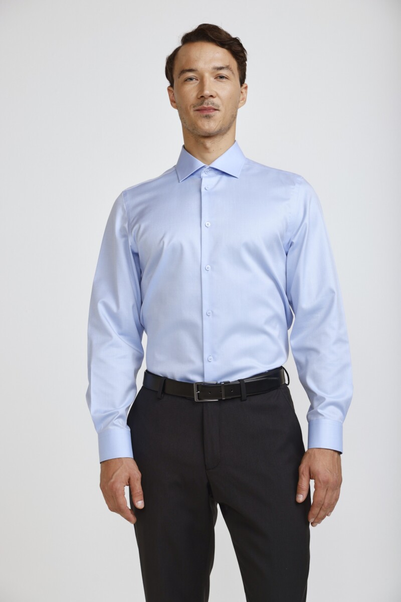 Camisa Guarnieri Premium - CELESTE 