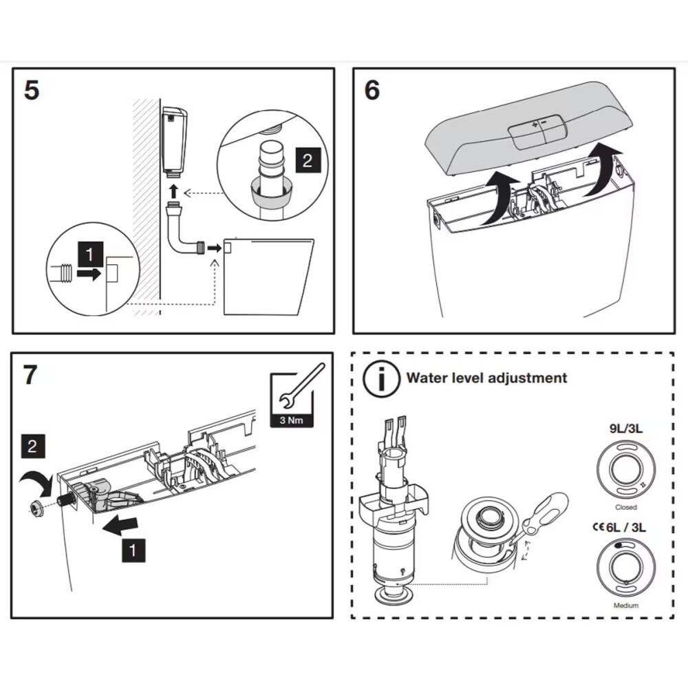Cisterna exterior Oli Quarzo doble descarga Cisterna Exterior Oli Quarzo Doble Descarga