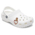 Jibbitz Pink Beaded Heart Multicolor