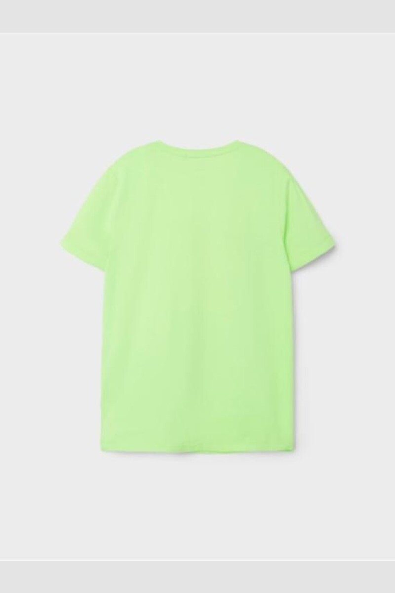 Camiseta Manga Corta Estampada Green Gecko