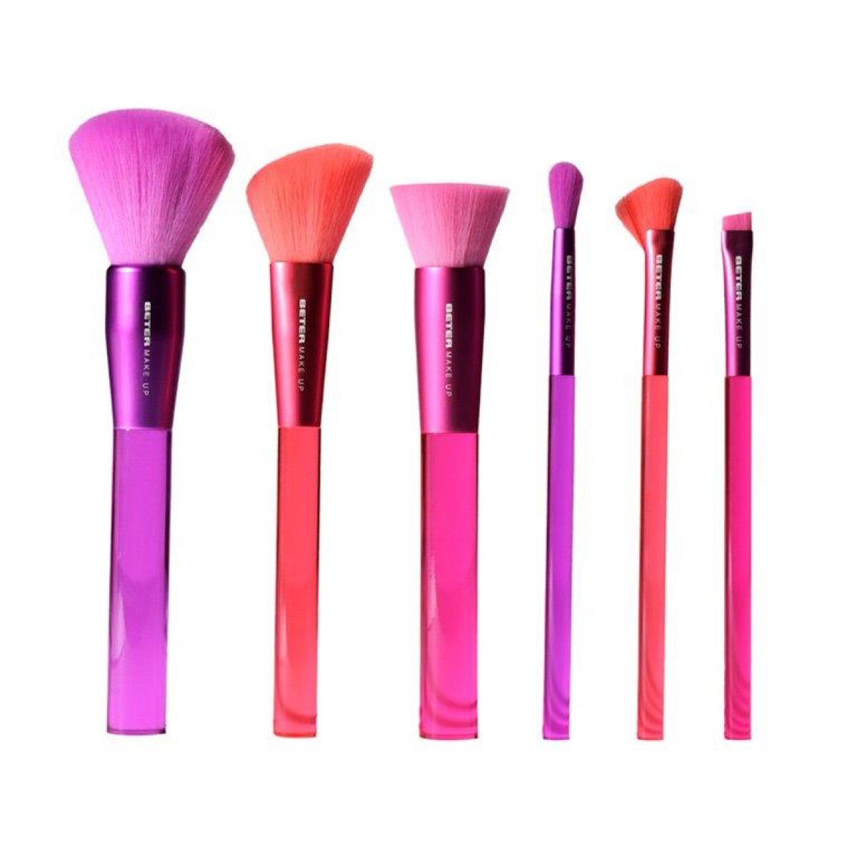 Set Brochas Maquillaje Beter Maxi Unique 5 Unidades 