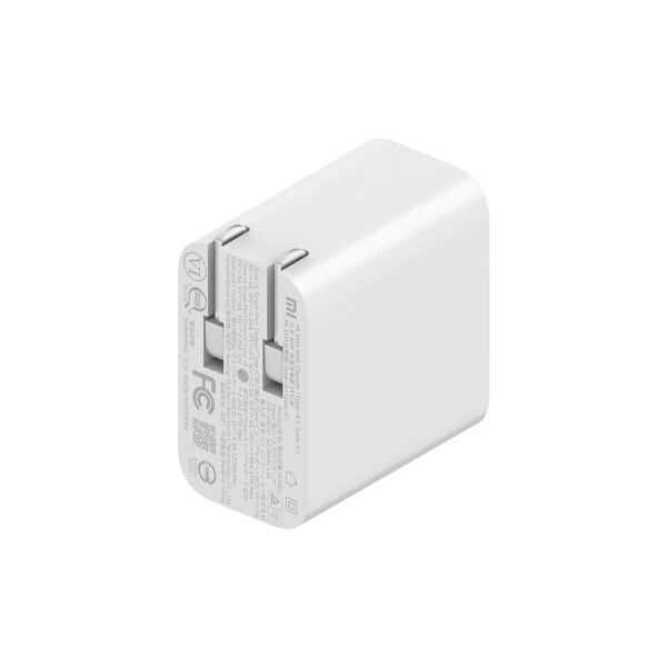 Cargador Xiaomi 33W Tipo-A + Tipo-C color blanco Cargador Xiaomi 33w Tipo-a + Tipo-c Color Blanco