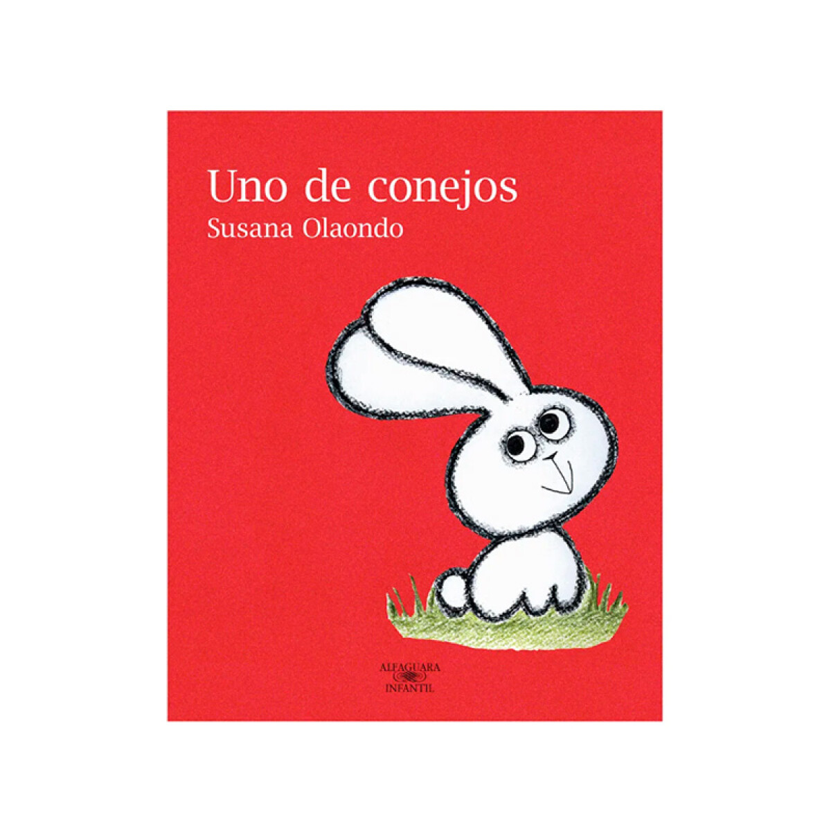 Libro Infantil Uno de Conejo - ROJO 