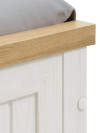 Estructura cama 180x200 MARKSKEL roble/bl Estructura cama 180x200 MARKSKEL roble/bl