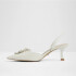 LEILANIA WHITE/BONE LEATHER WHITE/BONE