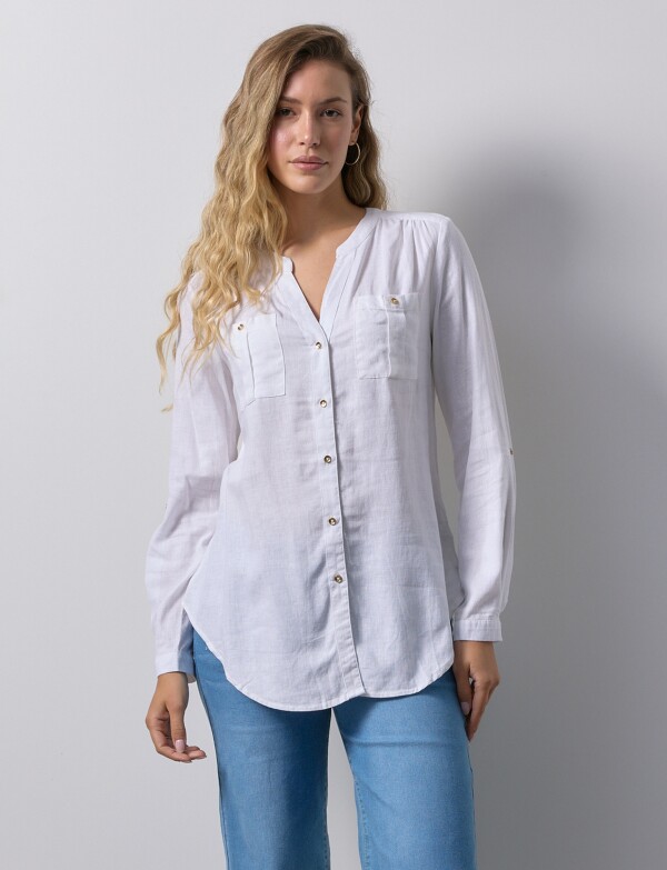 Blusa Lino BLANCO