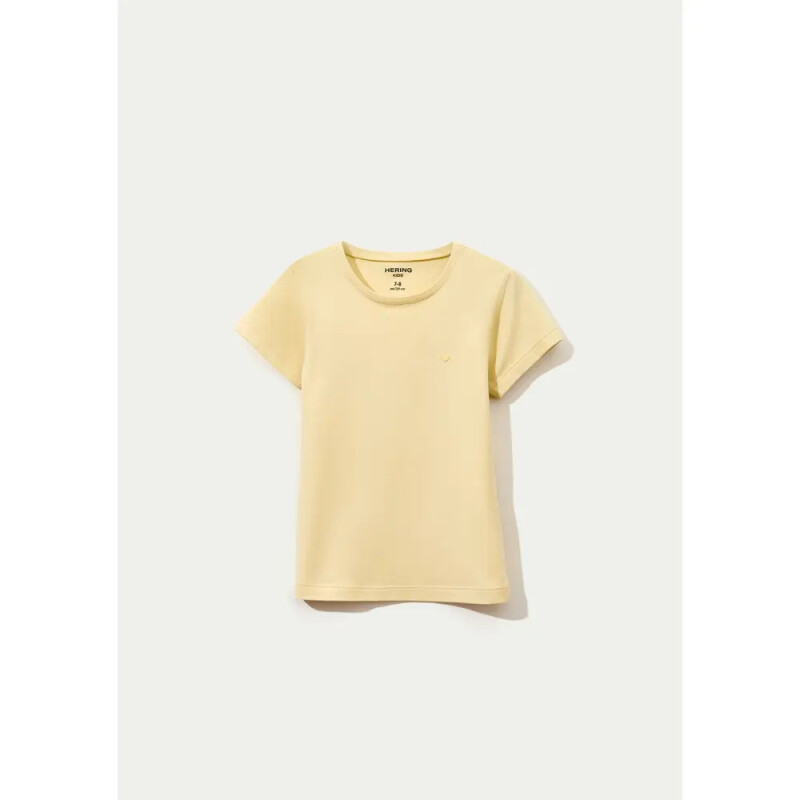 CAMISETA MM FEM AMARELO CLARO