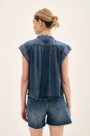 CAMISA MELI TENCEL Azul