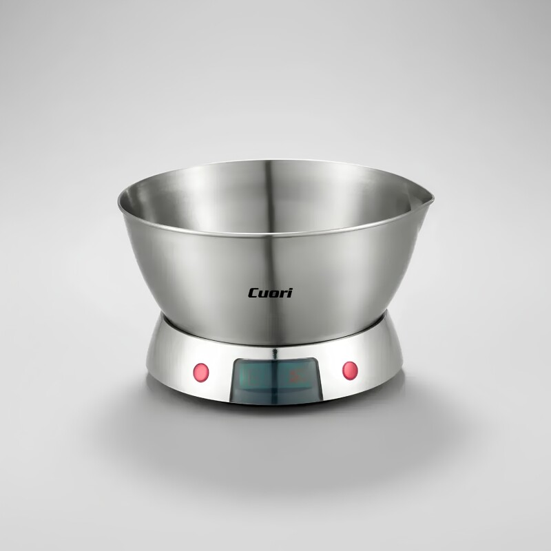 Balanza de Cocina Digital Cuori 5kg Inox + Bowl Extraíble Balanza de Cocina Digital Cuori 5kg Inox + Bowl Extraíble