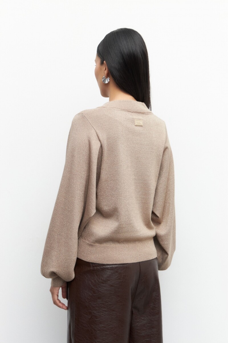 SWEATER TINA Tostado
