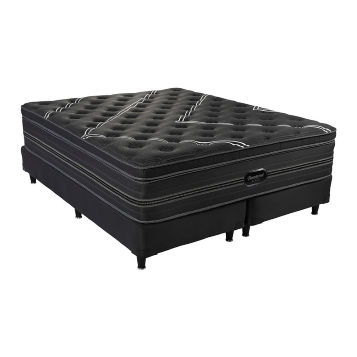 Sommier Simmons Beautyrest Black - 1.60 x 2.00 Queen 