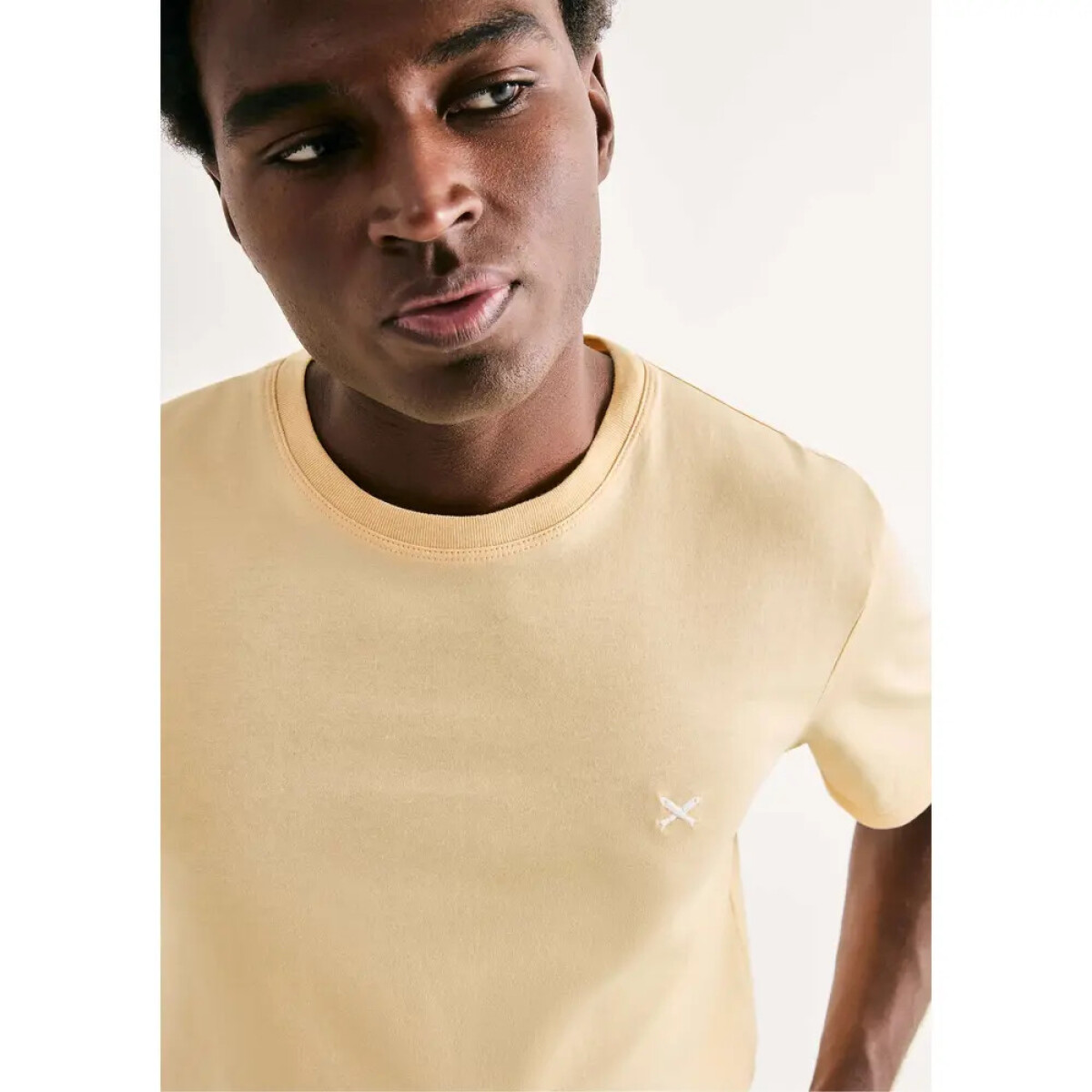 CAMISETA MM MASC - AMARELO CLARO 