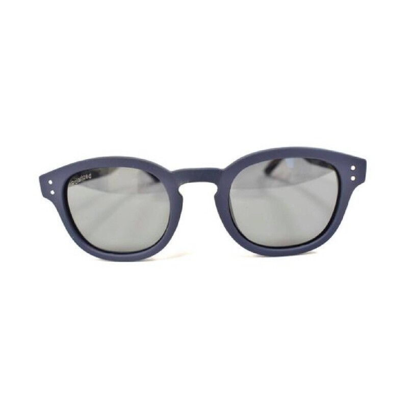 Lentes De Sol Polarizados Solido 1901 Azul oscuro