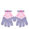 Guantes Infantiles Footy Corazón Gris - Rosa