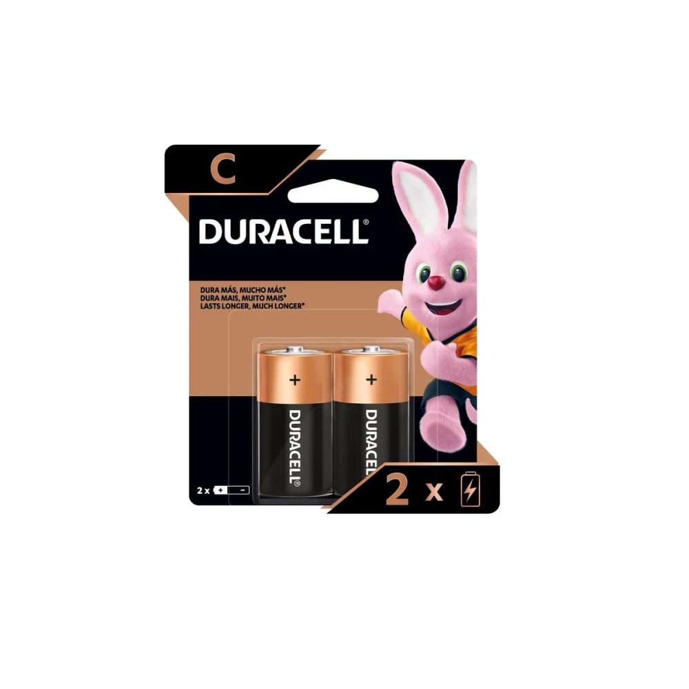 DURACELL PILA C MEDIANA 12PQ/X 2 UNID.