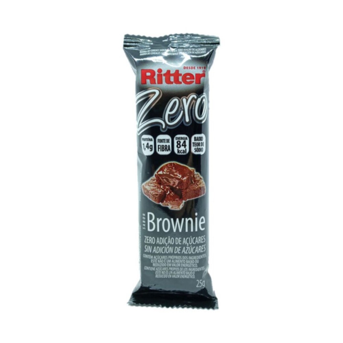 Barrita De Brownie Zero Ritter 