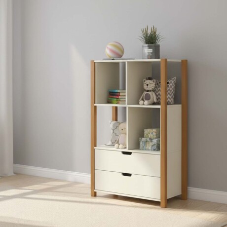 ORGANIZADOR MDF BLANCO TESS/GOLD KIDS