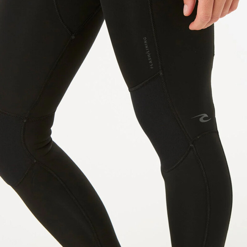 Traje Rip Curl Women's Dawn Patrol Back Zip 4/3 - Negro Traje Rip Curl Women's Dawn Patrol Back Zip 4/3 - Negro