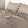 FUNDA DE ALMOHADA FRENCH FLAX LINEN Gris - SET x 2