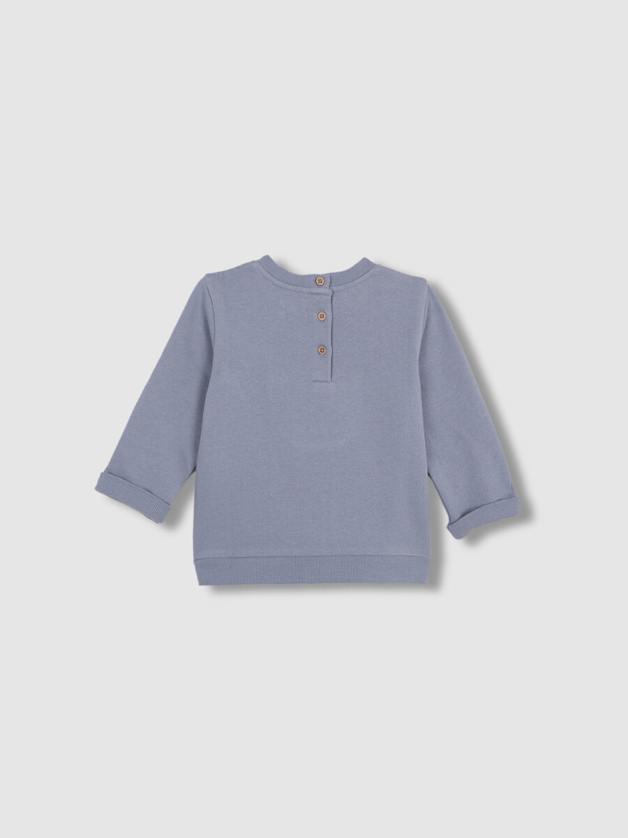 Sudadera Azul Azul Viejo