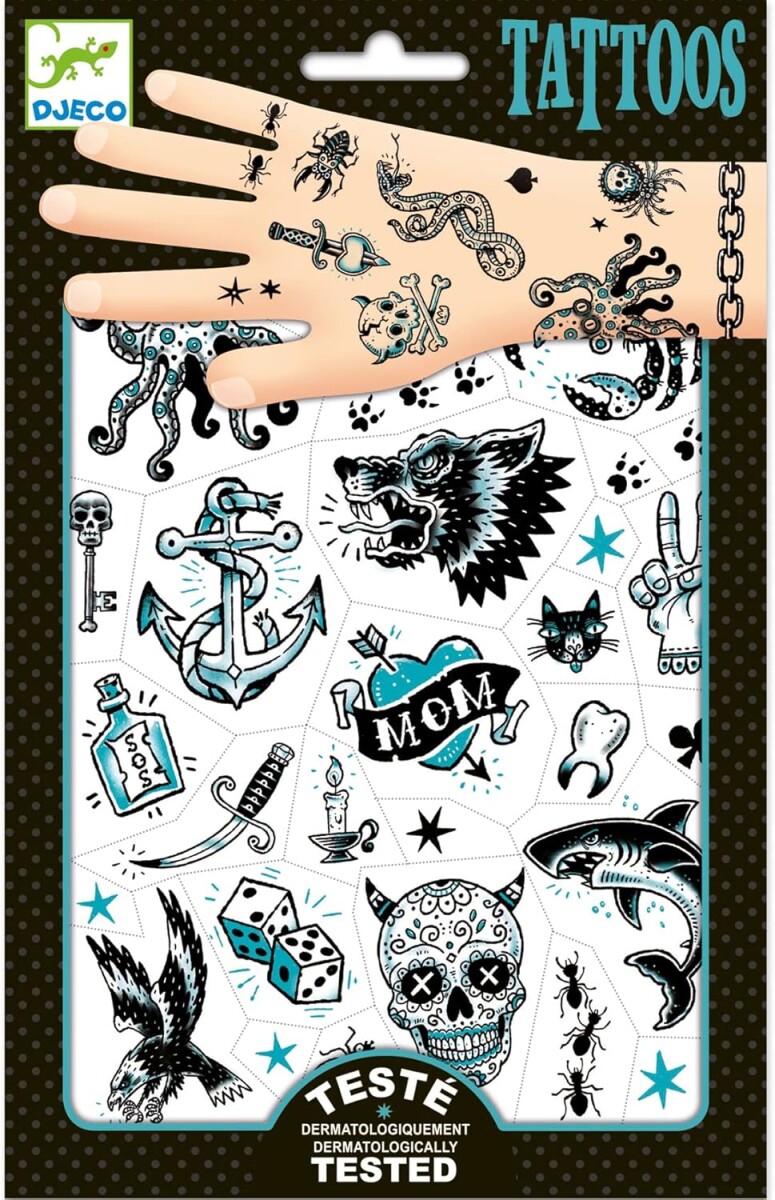 Tatuajes Temporales Djeco - DJ09594 